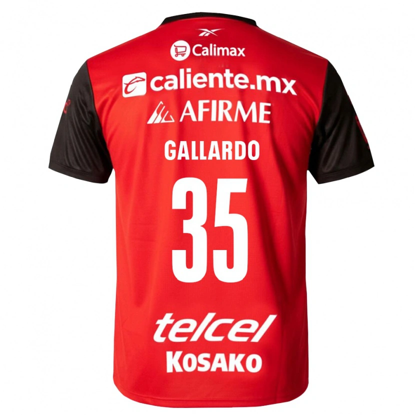 Danxen Kinder Gloriaisabel Gallardo #35 Schwarz Rot Heimtrikot Trikot 2026/27 T-Shirt