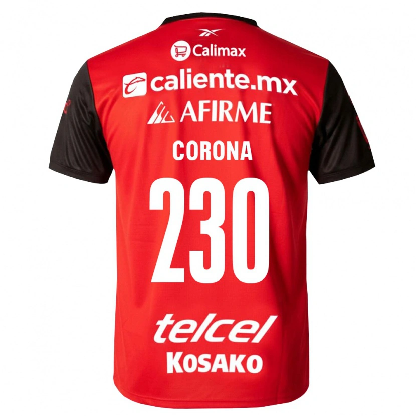 Danxen Kinder José Corona #230 Schwarz Rot Heimtrikot Trikot 2026/27 T-Shirt