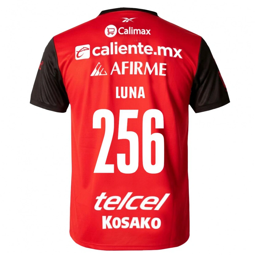 Danxen Kinder Ricardo Luna #256 Schwarz Rot Heimtrikot Trikot 2026/27 T-Shirt