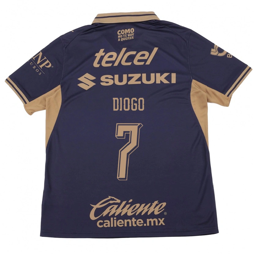 Danxen Kinder Diogo #7 Lila Braun Heimtrikot Trikot 2026/27 T-Shirt