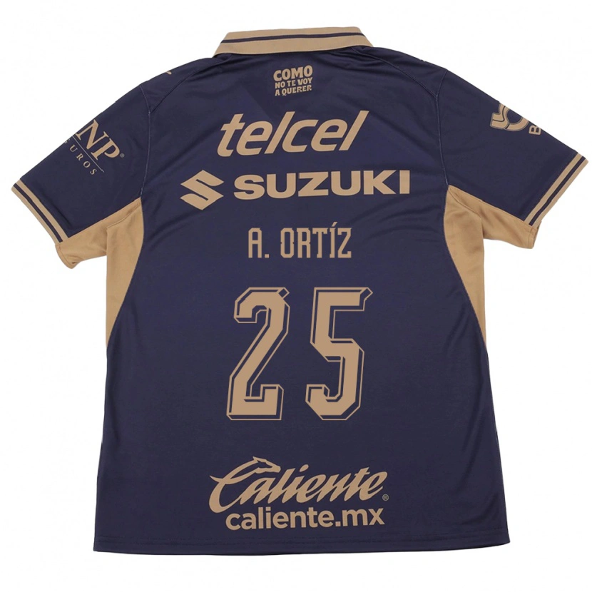 Danxen Kinder Arturo Ortiz #25 Lila Braun Heimtrikot Trikot 2026/27 T-Shirt