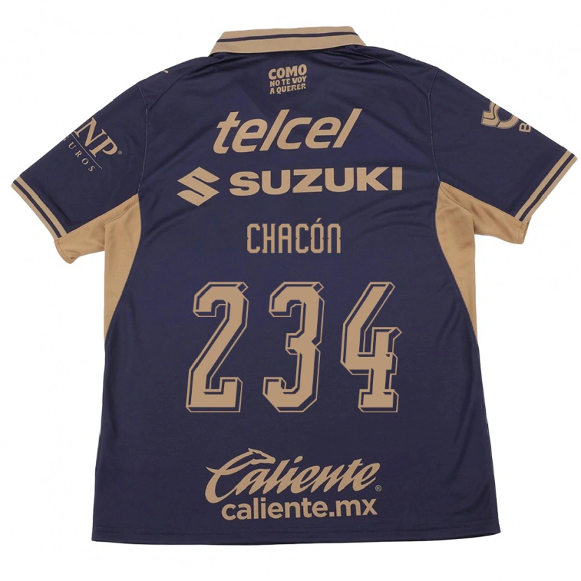 Danxen Kinder Nicolás Chacón #234 Lila Braun Heimtrikot Trikot 2026/27 T-Shirt