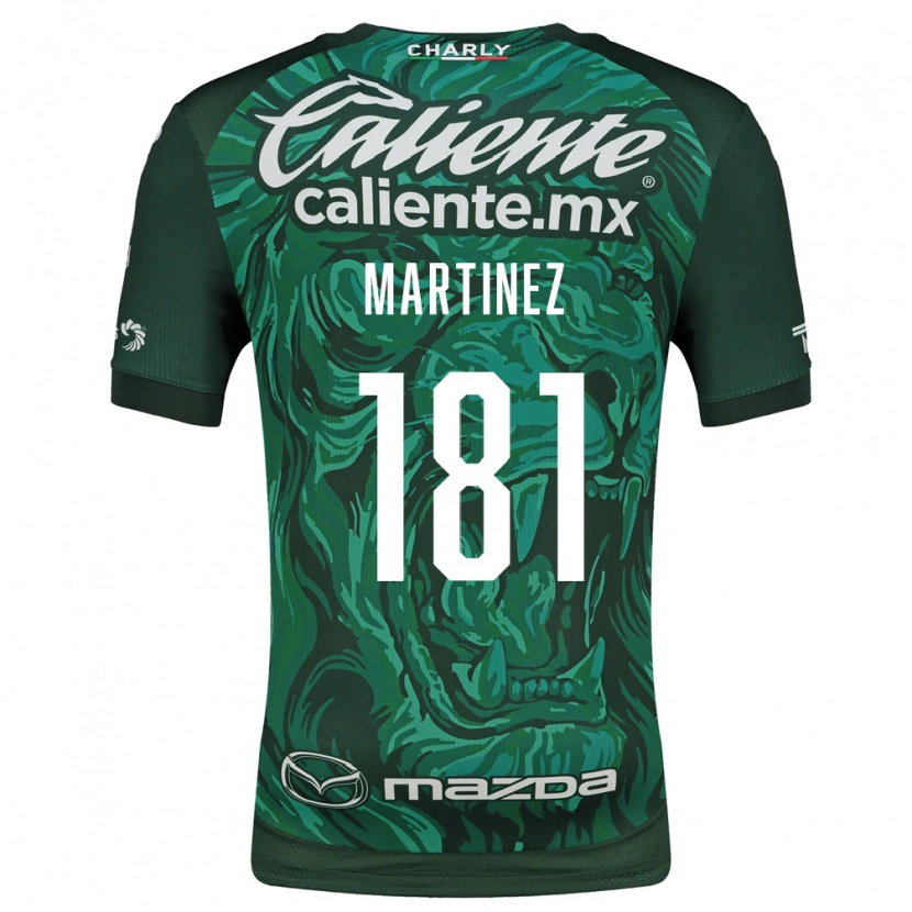 Danxen Kinder Irving Martínez #181 Grün Schwarz Heimtrikot Trikot 2026/27 T-Shirt
