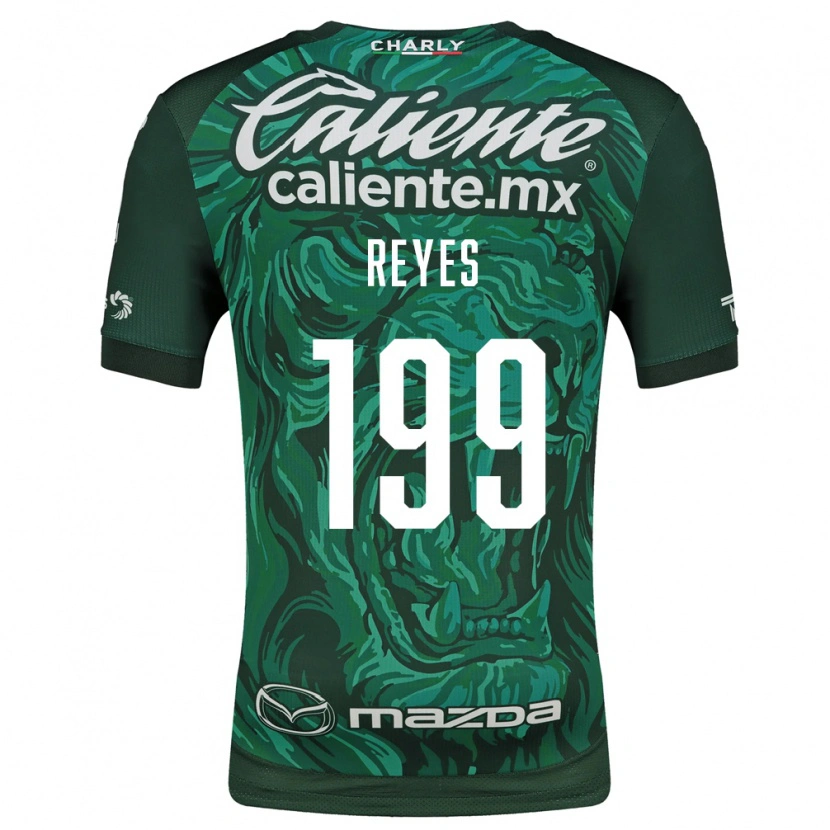 Danxen Kinder Jonathan Reyes #199 Grün Schwarz Heimtrikot Trikot 2026/27 T-Shirt