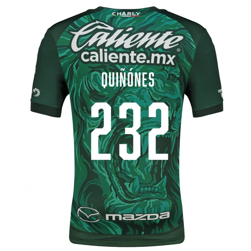 Danxen Kinder Jorge Quiñónes #232 Grün Schwarz Heimtrikot Trikot 2026/27 T-Shirt