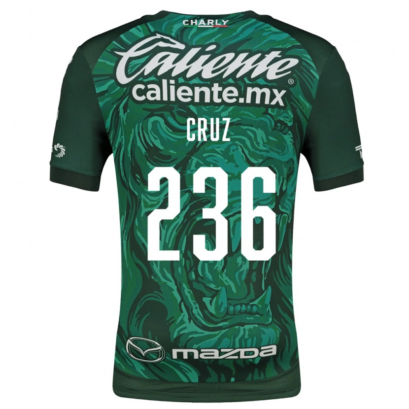 Danxen Kinder Héctor Cruz #236 Grün Schwarz Heimtrikot Trikot 2026/27 T-Shirt