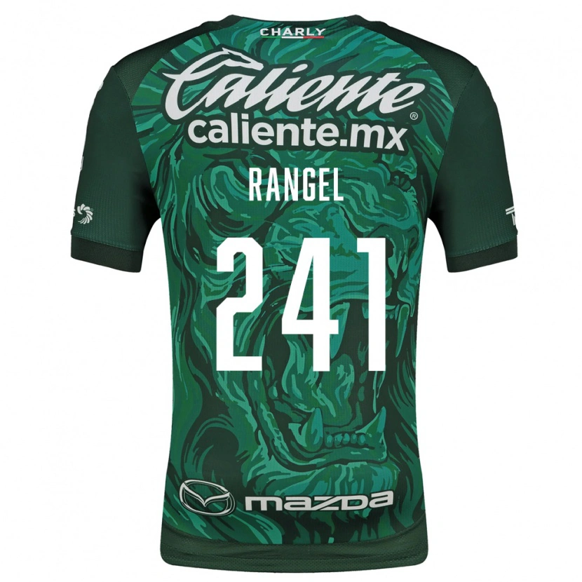 Danxen Kinder Luis Rangel #241 Grün Schwarz Heimtrikot Trikot 2026/27 T-Shirt