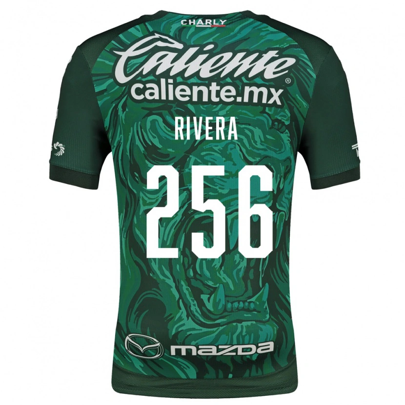 Danxen Kinder Fernando Rivera #256 Grün Schwarz Heimtrikot Trikot 2026/27 T-Shirt