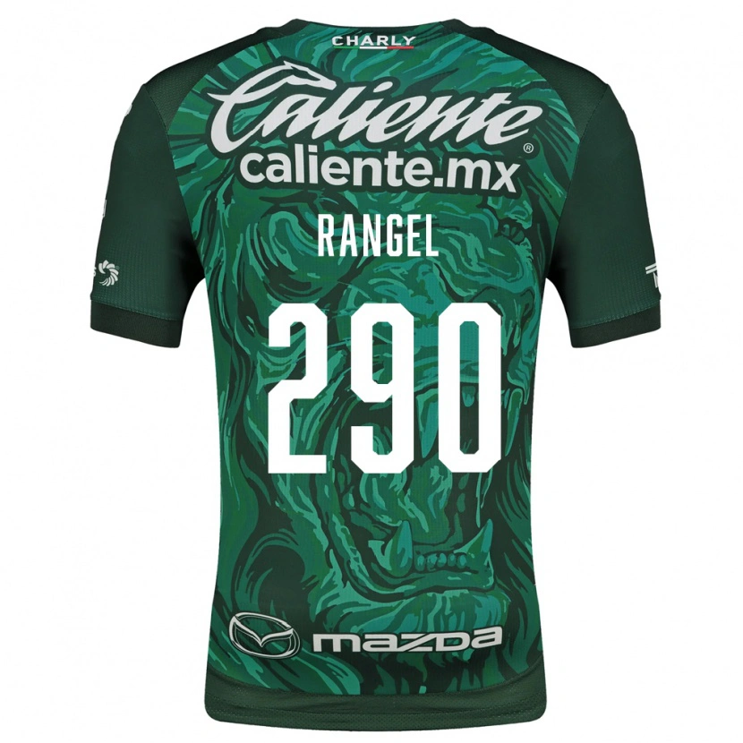 Danxen Kinder Cristian Rangel #290 Grün Schwarz Heimtrikot Trikot 2026/27 T-Shirt
