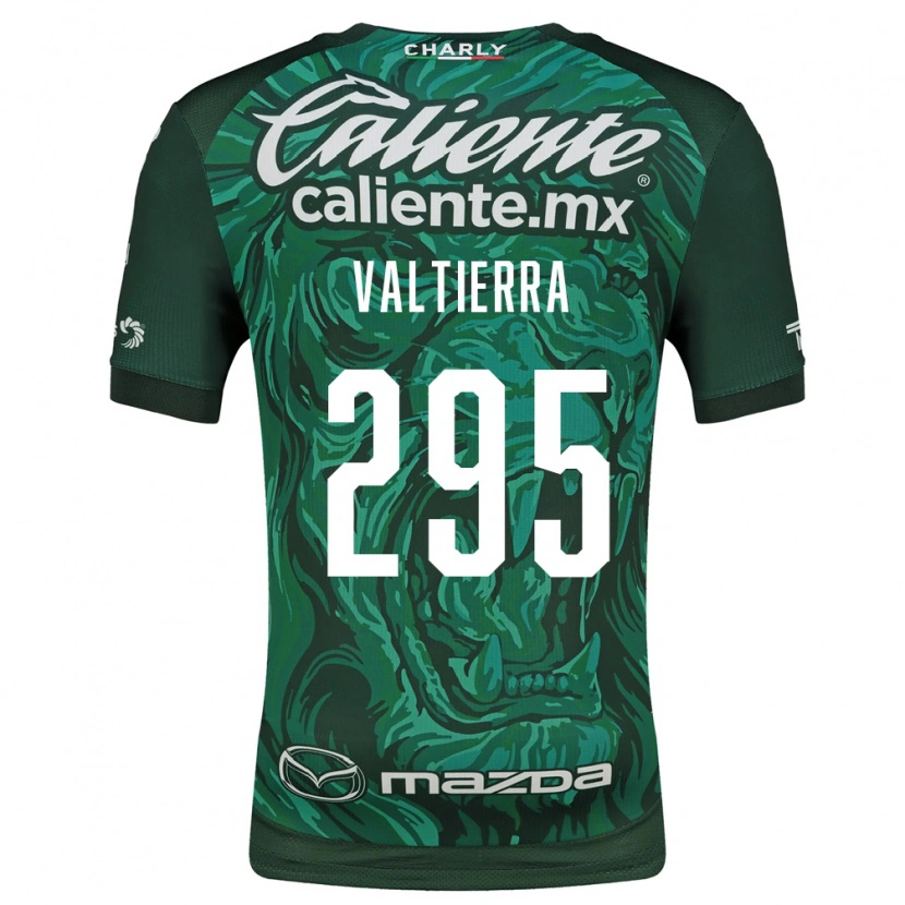 Danxen Kinder Demian Valtierra #295 Grün Schwarz Heimtrikot Trikot 2026/27 T-Shirt