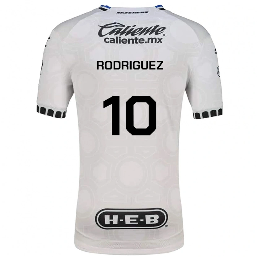 Danxen Kinder Lucas Rodriguez #10 Weiß Schwarz Blau Heimtrikot Trikot 2026/27 T-Shirt