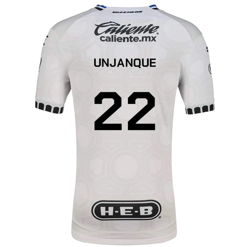 Danxen Kinder Jean Unjanque #22 Weiß Schwarz Blau Heimtrikot Trikot 2026/27 T-Shirt