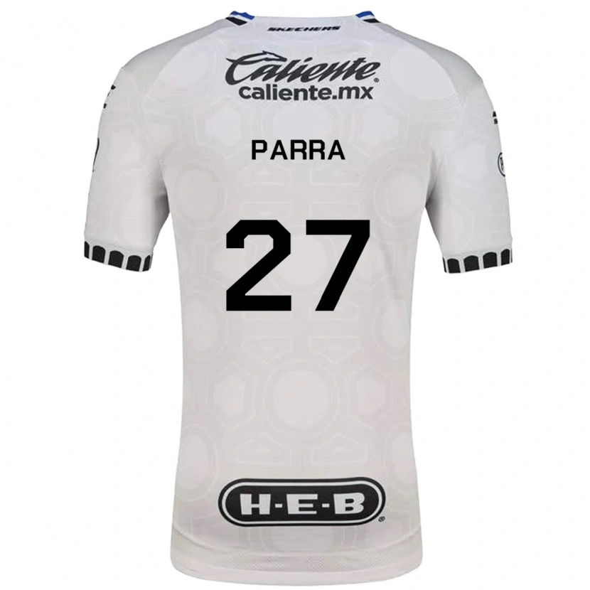 Danxen Kinder Daniel Parra #27 Weiß Schwarz Blau Heimtrikot Trikot 2026/27 T-Shirt