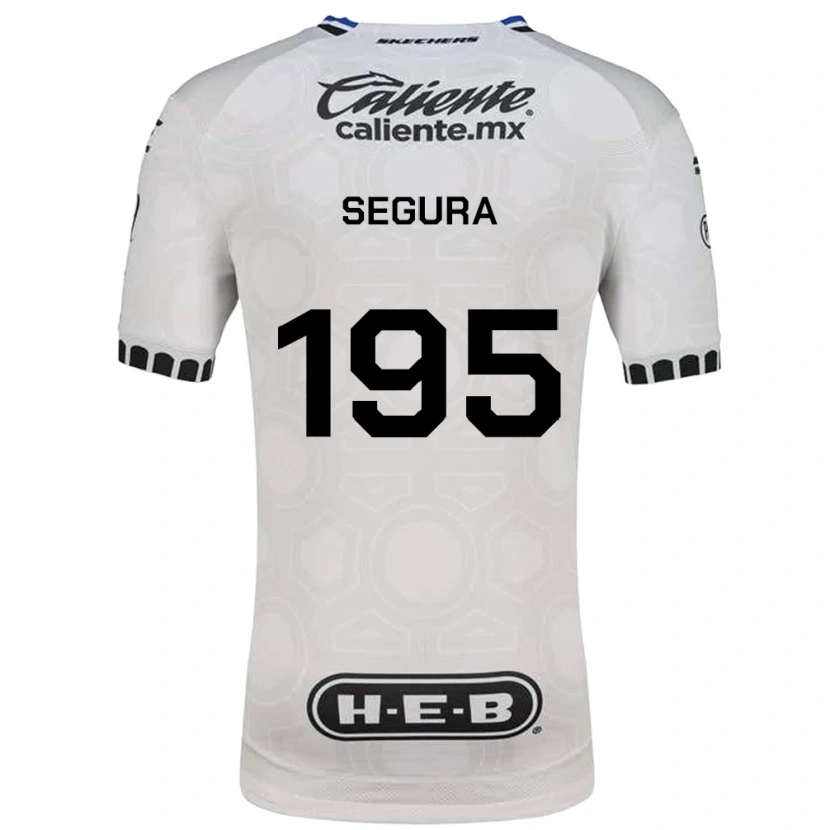 Danxen Kinder Rubén Segura #195 Weiß Schwarz Blau Heimtrikot Trikot 2026/27 T-Shirt