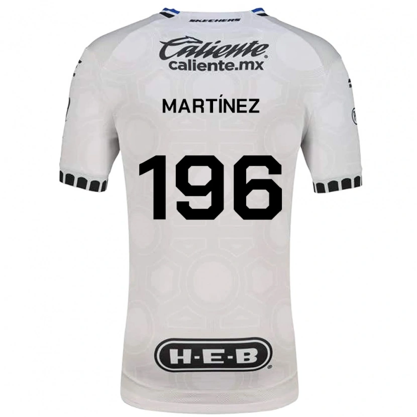 Danxen Kinder Diego Martínez #196 Weiß Schwarz Blau Heimtrikot Trikot 2026/27 T-Shirt