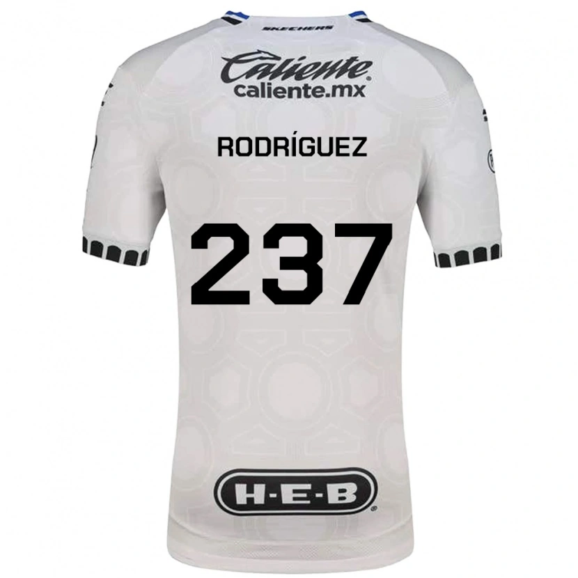 Danxen Kinder Nicolás Rodríguez #237 Weiß Schwarz Blau Heimtrikot Trikot 2026/27 T-Shirt