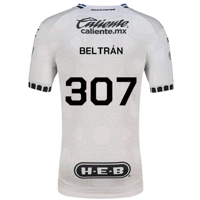 Danxen Kinder Gael Beltrán #307 Weiß Schwarz Blau Heimtrikot Trikot 2026/27 T-Shirt