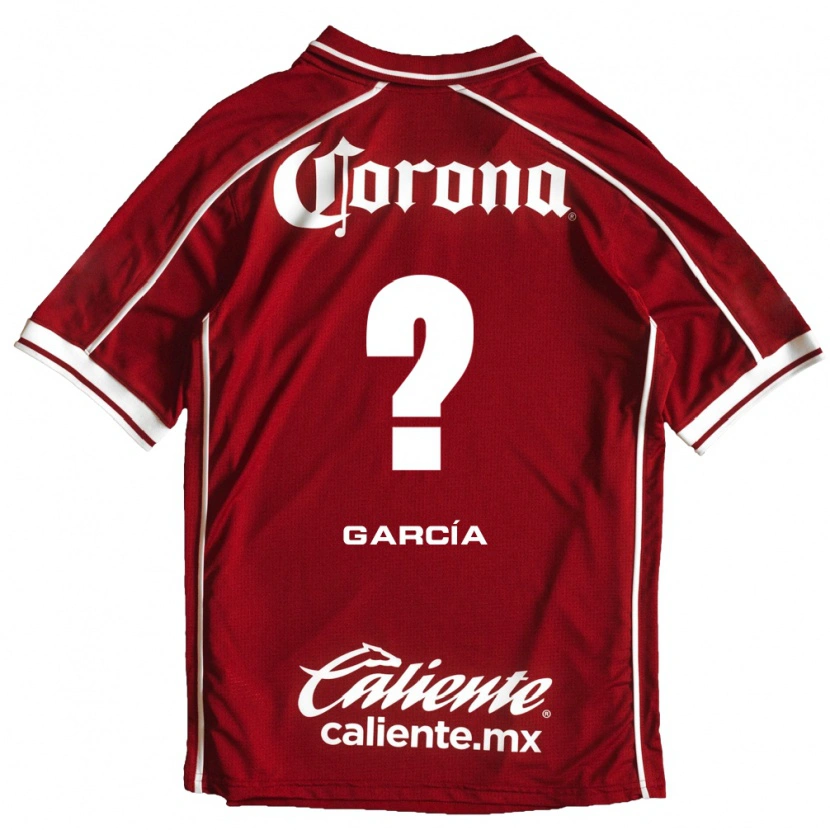 Danxen Kinder Carlos García #0 Weiß Rot Heimtrikot Trikot 2026/27 T-Shirt