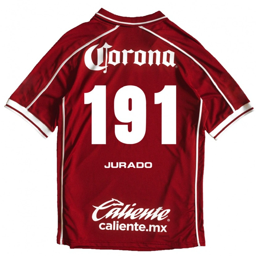 Danxen Kinder Pablo Jurado #191 Weiß Rot Heimtrikot Trikot 2026/27 T-Shirt