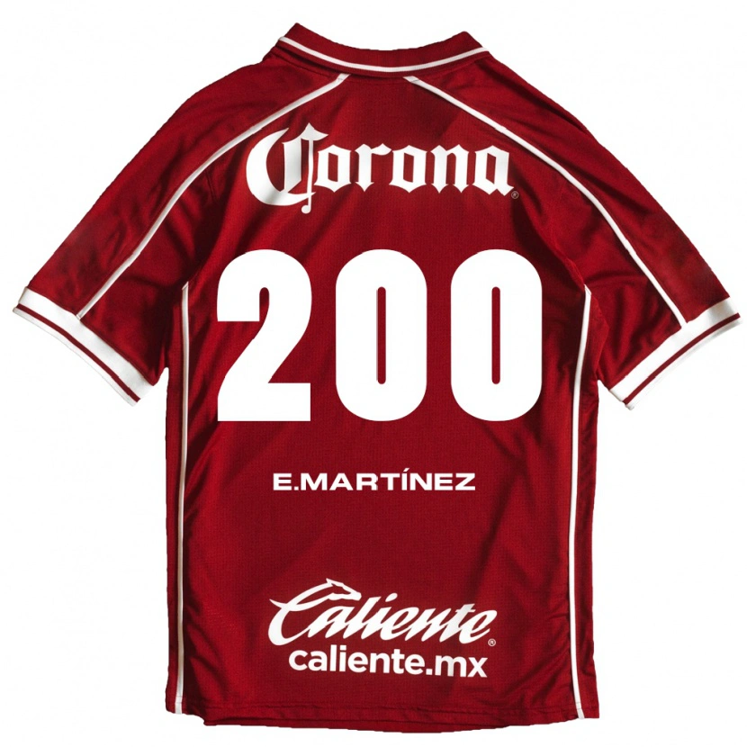 Danxen Kinder Edgar Martínez #200 Weiß Rot Heimtrikot Trikot 2026/27 T-Shirt