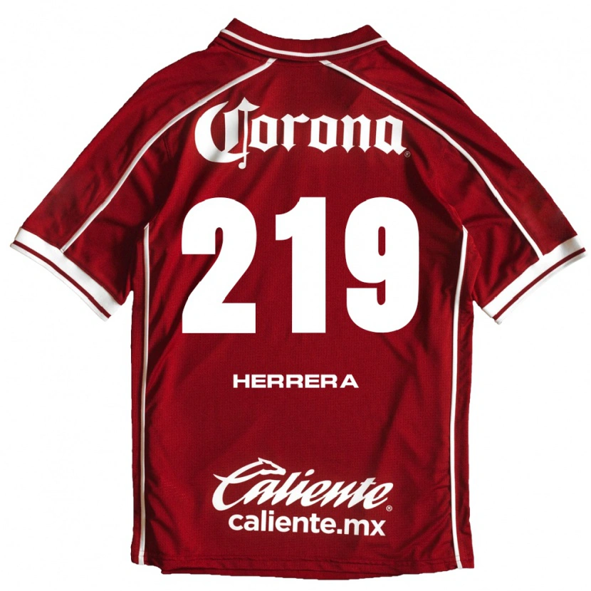 Danxen Kinder Emilio Herrera #219 Weiß Rot Heimtrikot Trikot 2026/27 T-Shirt