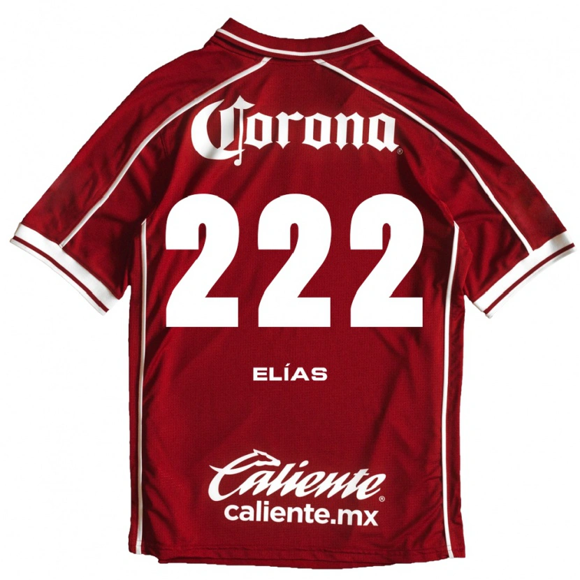 Danxen Kinder Carlos Elías #222 Weiß Rot Heimtrikot Trikot 2026/27 T-Shirt
