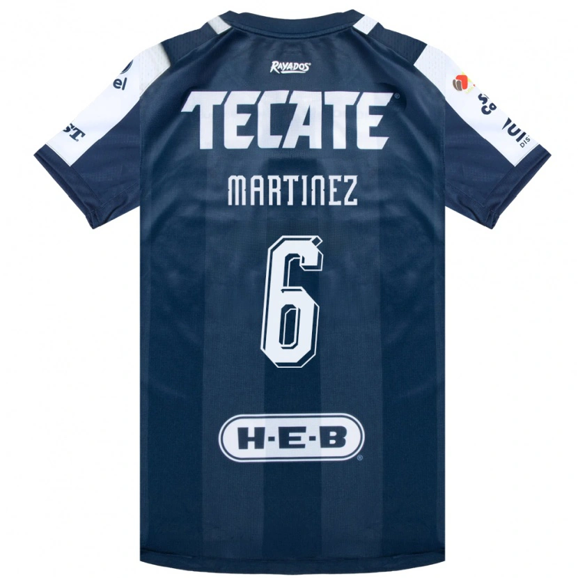 Danxen Kinder Alejandra Martinez #6 Tintenblau Weiß Rot Heimtrikot Trikot 2026/27 T-Shirt