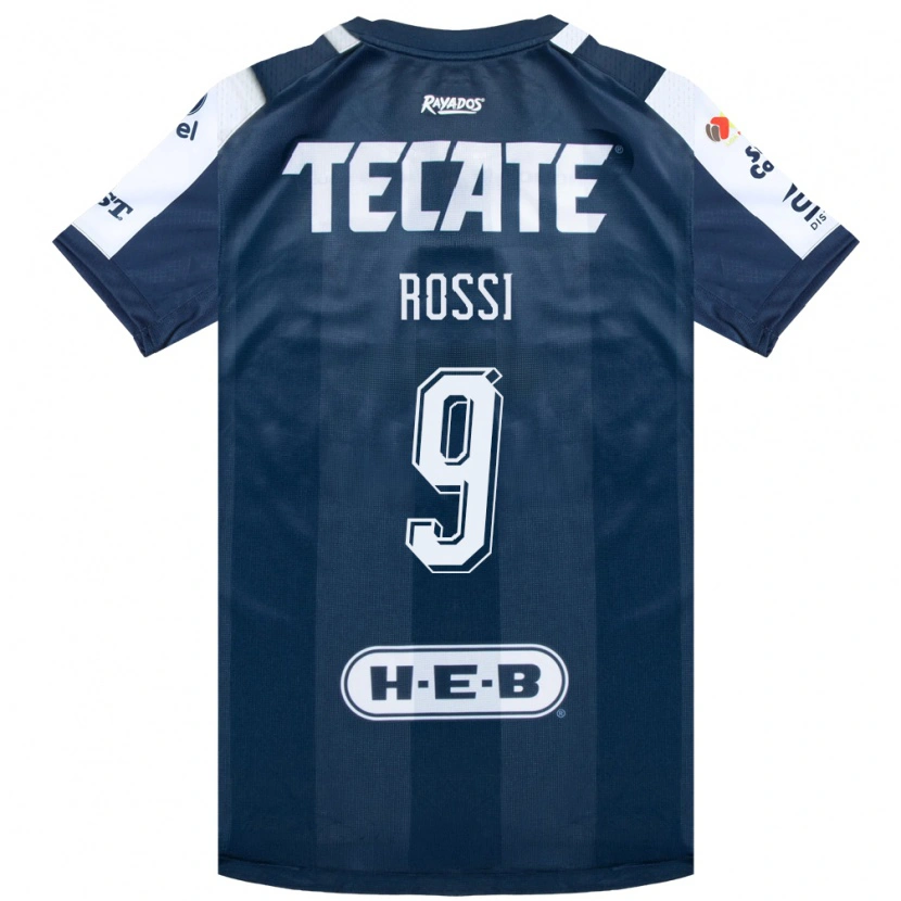 Danxen Kinder Diego Rossi #9 Tintenblau Weiß Rot Heimtrikot Trikot 2026/27 T-Shirt