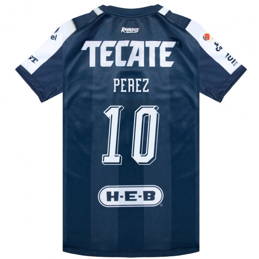 Danxen Kinder Nicole Perez #10 Tintenblau Weiß Rot Heimtrikot Trikot 2026/27 T-Shirt