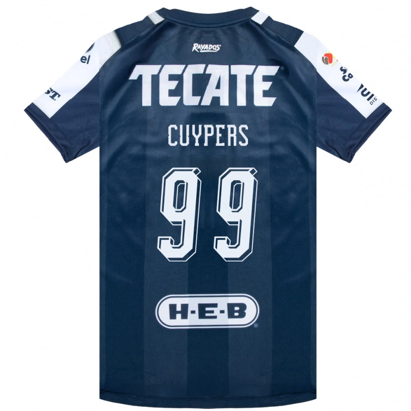 Danxen Kinder Hugo Cuypers #99 Tintenblau Weiß Rot Heimtrikot Trikot 2026/27 T-Shirt