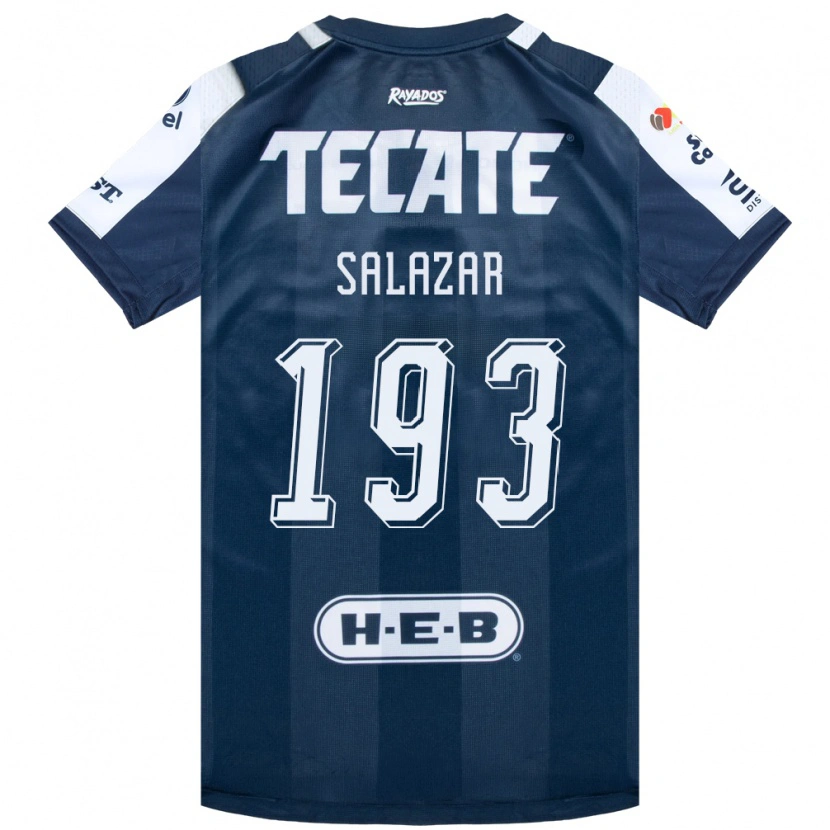 Danxen Kinder Jofran Salazar #193 Tintenblau Weiß Rot Heimtrikot Trikot 2026/27 T-Shirt