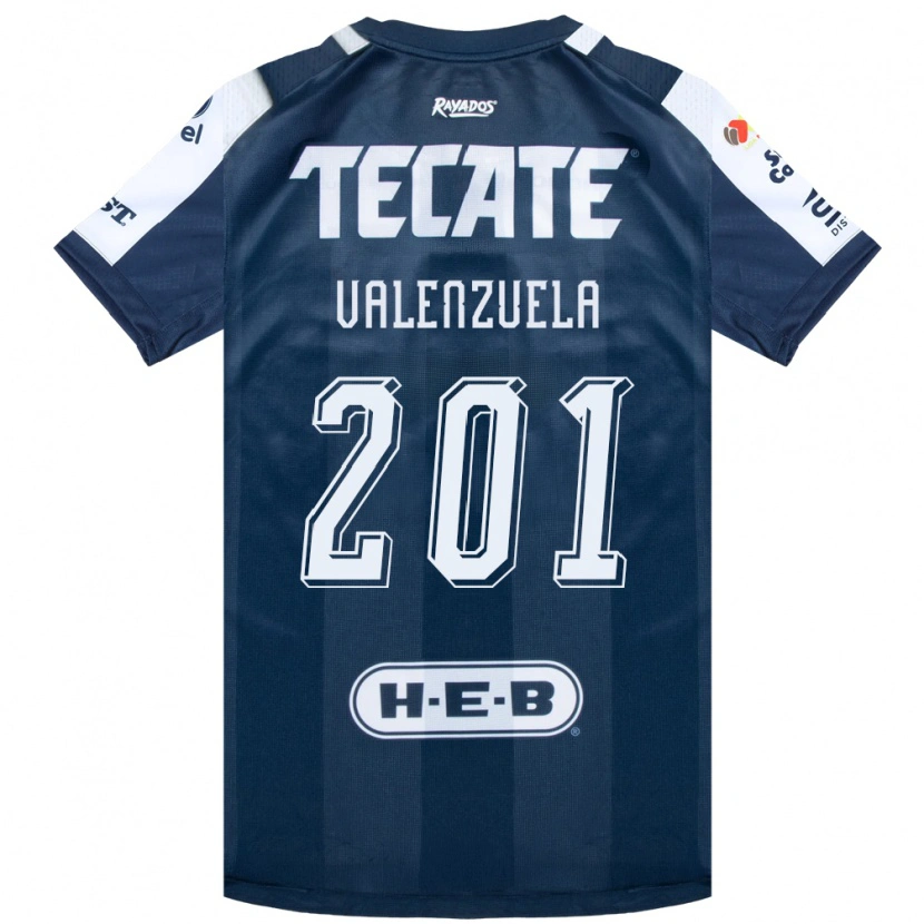 Danxen Kinder Francisco Valenzuela #201 Tintenblau Weiß Rot Heimtrikot Trikot 2026/27 T-Shirt