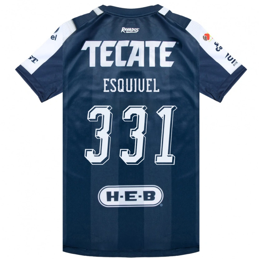 Danxen Kinder Abraham Esquivel #331 Tintenblau Weiß Rot Heimtrikot Trikot 2026/27 T-Shirt