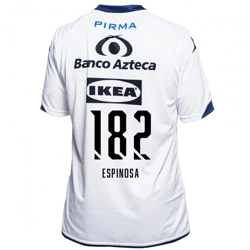 Danxen Kinder Daniel Espinosa #182 Weiß Schwarz Blau Heimtrikot Trikot 2026/27 T-Shirt