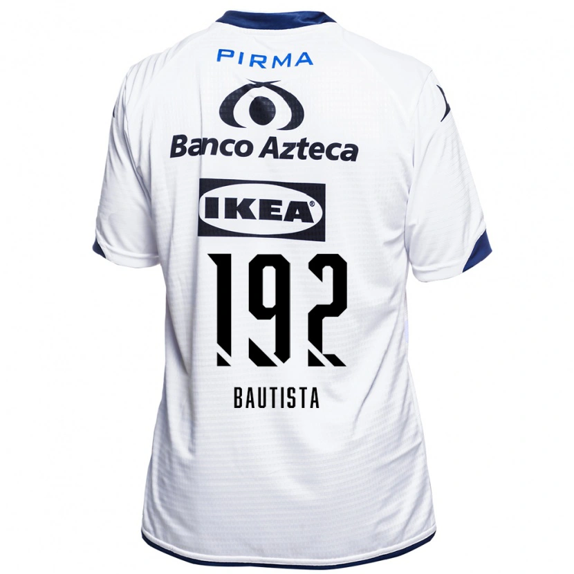 Danxen Kinder Gael Bautista #192 Weiß Schwarz Blau Heimtrikot Trikot 2026/27 T-Shirt