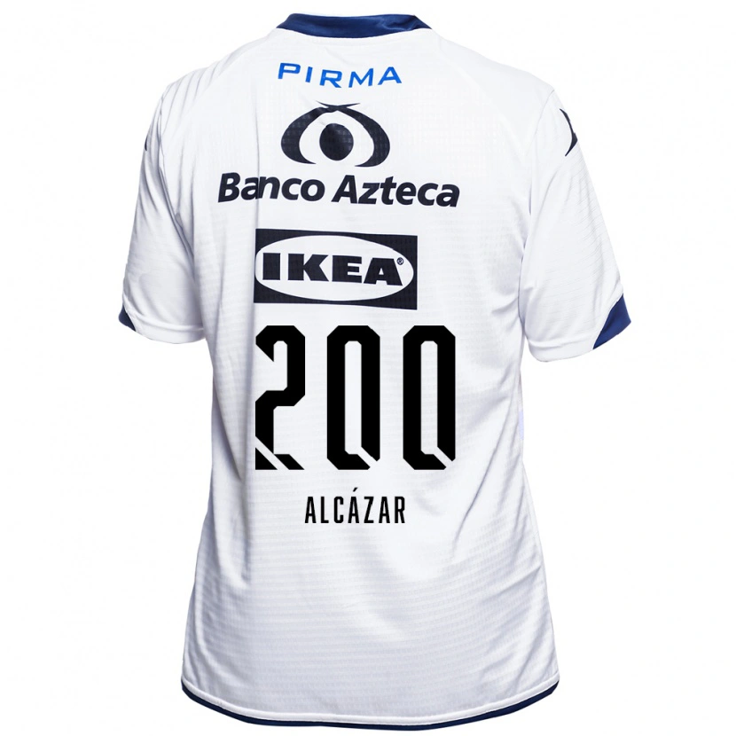 Danxen Kinder Alek Alcázar #200 Weiß Schwarz Blau Heimtrikot Trikot 2026/27 T-Shirt
