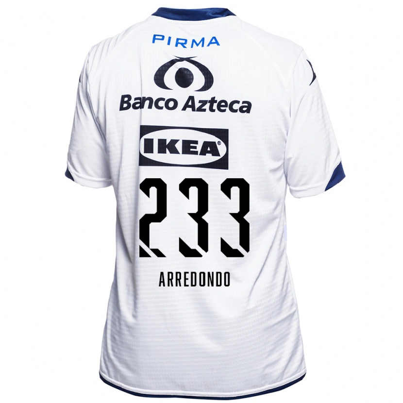 Danxen Kinder Ángel Arredondo #233 Weiß Schwarz Blau Heimtrikot Trikot 2026/27 T-Shirt