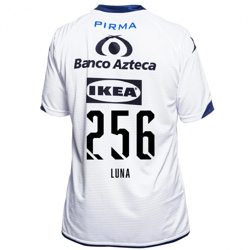 Danxen Kinder Ángel Luna #256 Weiß Schwarz Blau Heimtrikot Trikot 2026/27 T-Shirt
