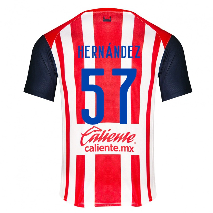 Danxen Kinder Jesús Hernández #57 Rot Schwarz Weiß Heimtrikot Trikot 2026/27 T-Shirt