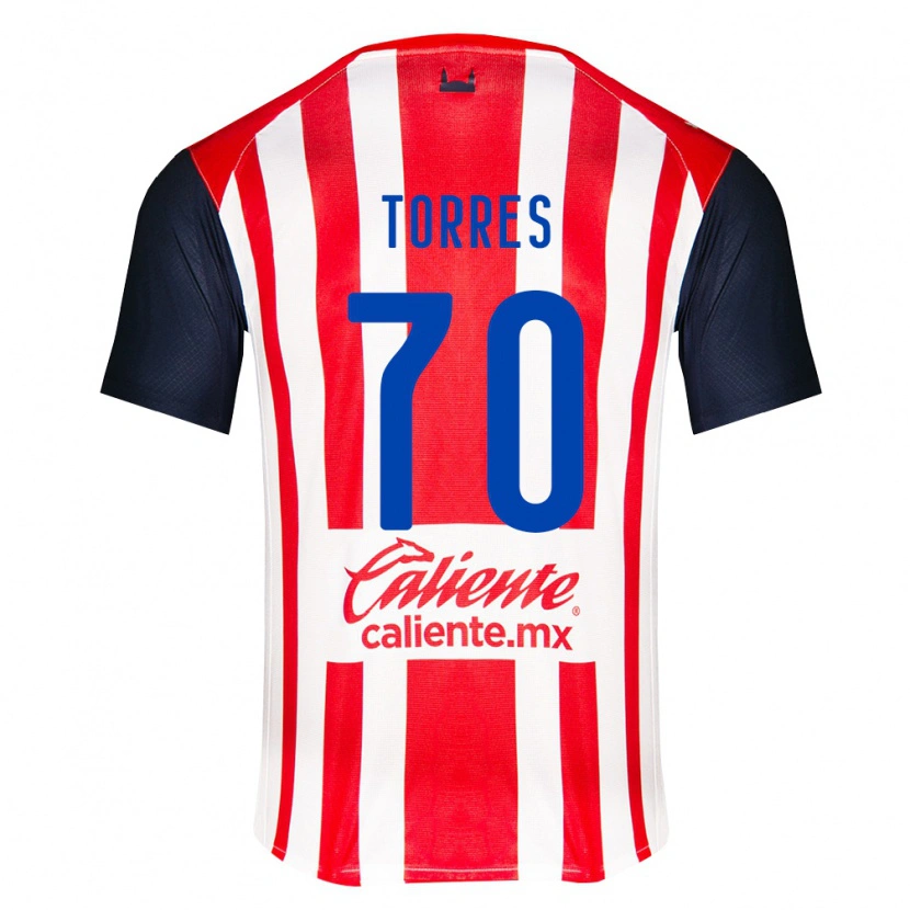 Danxen Kinder Leo Torres #70 Rot Schwarz Weiß Heimtrikot Trikot 2026/27 T-Shirt