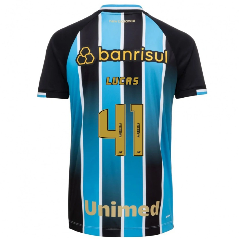 Danxen Kinder Pedro Lucas #41 Blau Braun Schwarz Heimtrikot Trikot 2026/27 T-Shirt