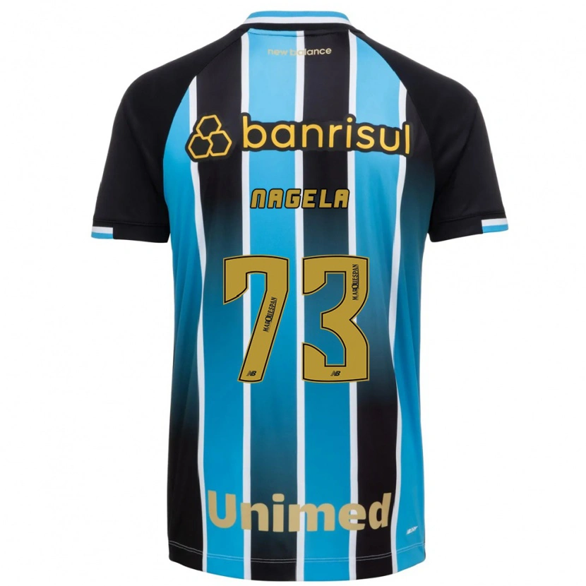 Danxen Kinder Nágela #73 Blau Braun Schwarz Heimtrikot Trikot 2026/27 T-Shirt