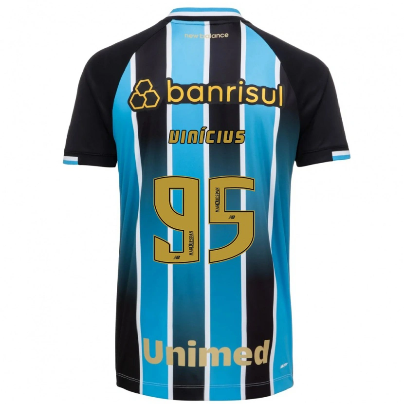 Danxen Kinder Carlos Vinícius #95 Blau Braun Schwarz Heimtrikot Trikot 2026/27 T-Shirt