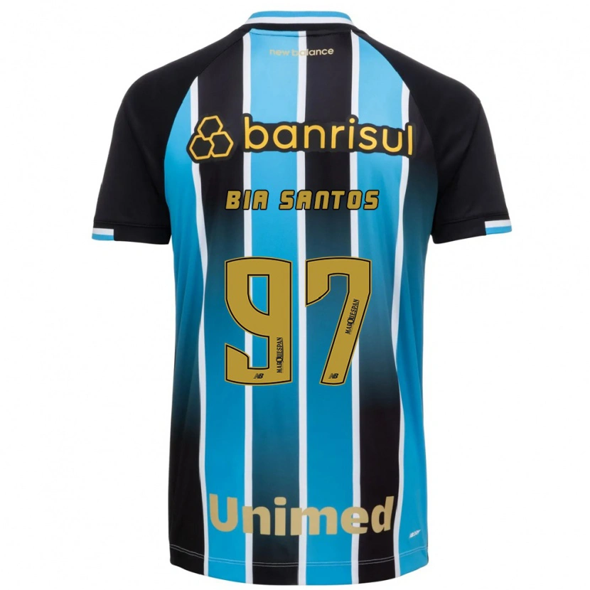 Danxen Kinder Bia Santos #97 Blau Braun Schwarz Heimtrikot Trikot 2026/27 T-Shirt