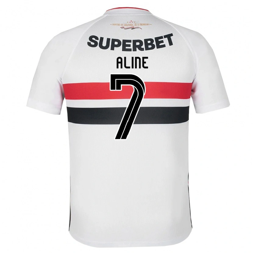 Danxen Kinder Aline #7 Weiß Rot Schwarz Heimtrikot Trikot 2026/27 T-Shirt