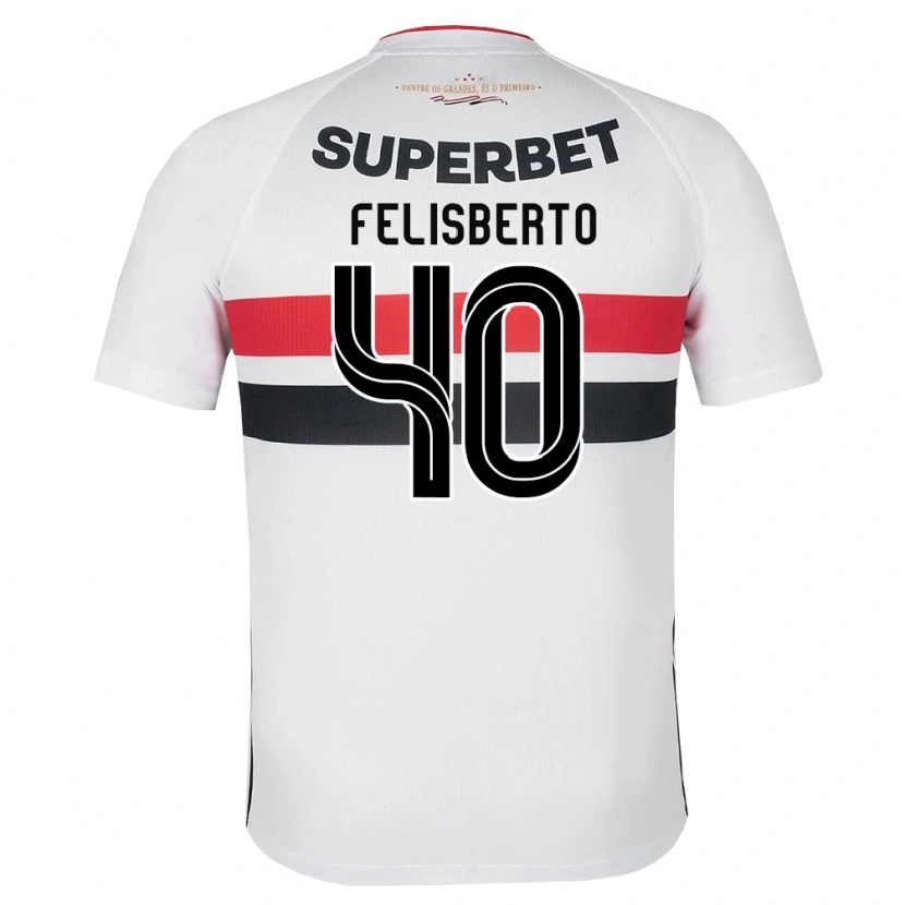Danxen Kinder Igor Felisberto #40 Weiß Rot Schwarz Heimtrikot Trikot 2026/27 T-Shirt