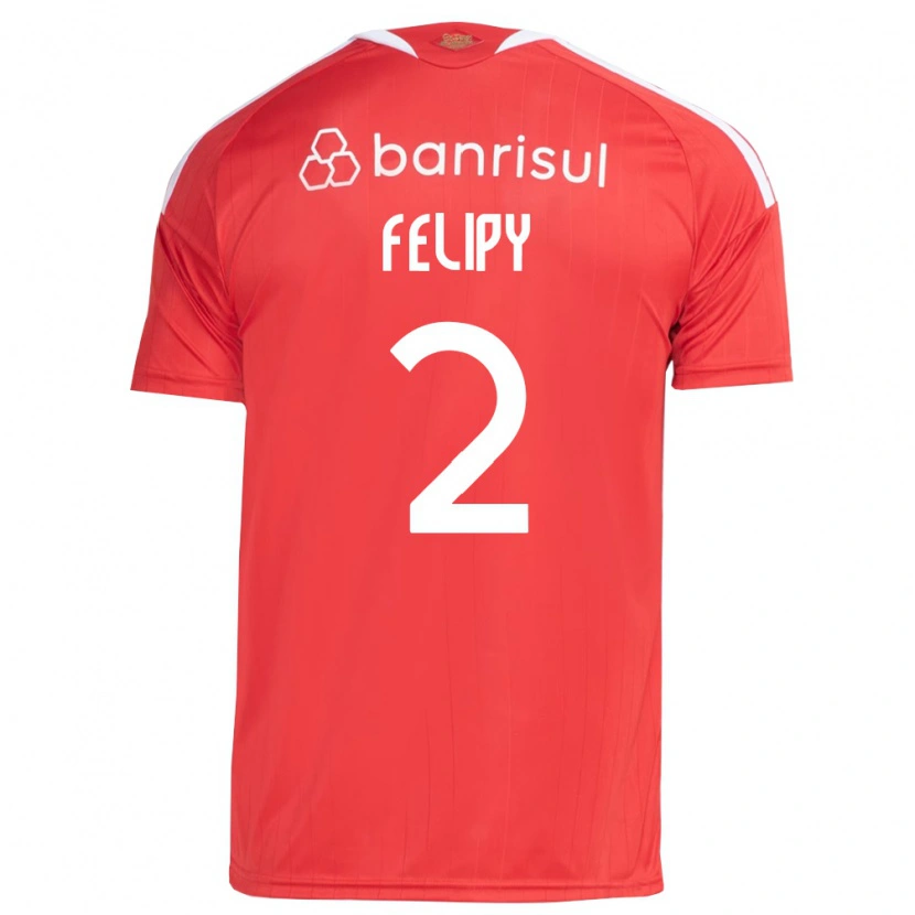 Danxen Kinder Luis Felipy #2 Rot Weiß Heimtrikot Trikot 2026/27 T-Shirt