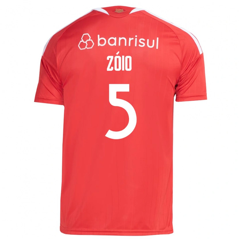 Danxen Kinder Zóio #5 Rot Weiß Heimtrikot Trikot 2026/27 T-Shirt