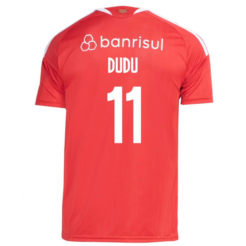 Danxen Kinder Dudu #11 Rot Weiß Heimtrikot Trikot 2026/27 T-Shirt