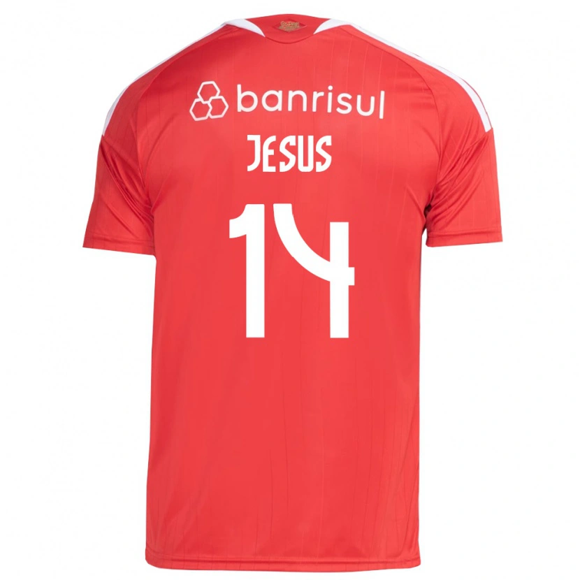 Danxen Kinder Victor Jesus #14 Rot Weiß Heimtrikot Trikot 2026/27 T-Shirt